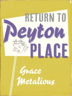 cover image of Return to Peyton Place